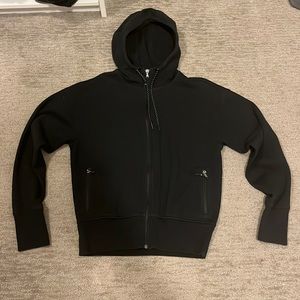 Old Navy - Black Sweatshirt Jacket - S Tall